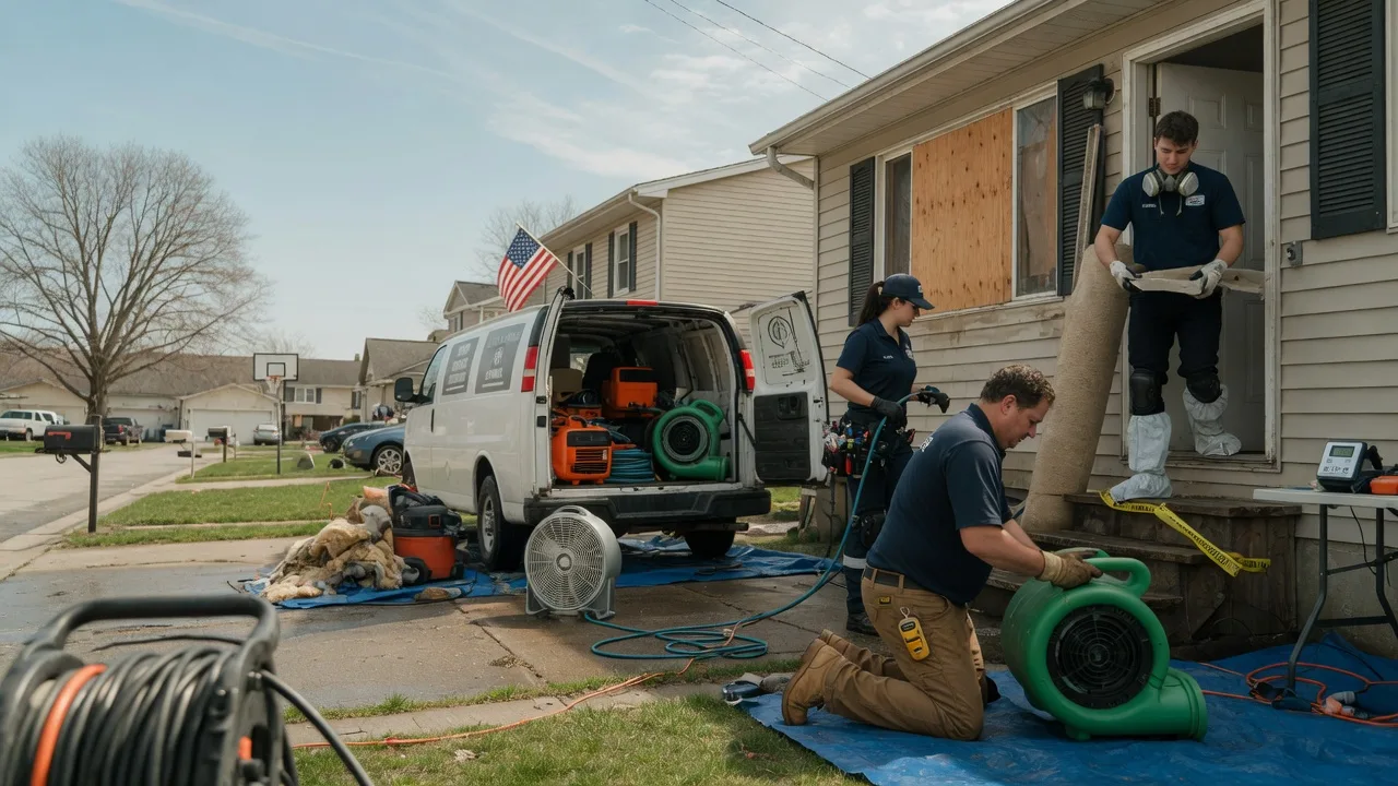 Water Damage Restoration in Norvell, MI near me
